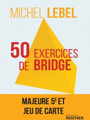 cover image of 50 exercices de bridge